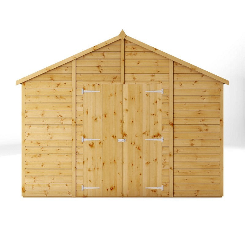 Mercia Mercia Premier 10' x 17' 7" Apex Workshop - Premium Dip Treated Shiplap