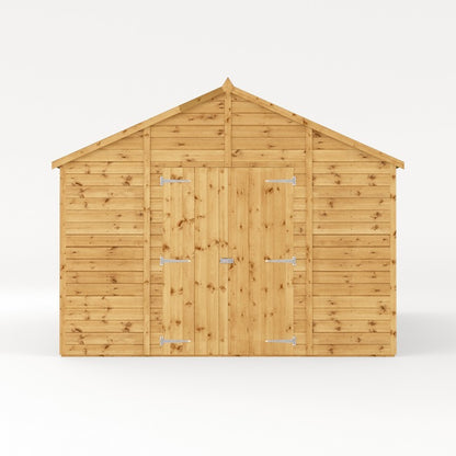 Mercia Mercia Premier 9' 8" x 19' 6" Apex Workshop - Premium Pressure Treated Shiplap