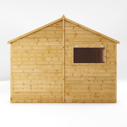 Mercia Mercia Premier 13' 8" x 10' Reverse Apex Workshop - Premium Dip Treated Shiplap