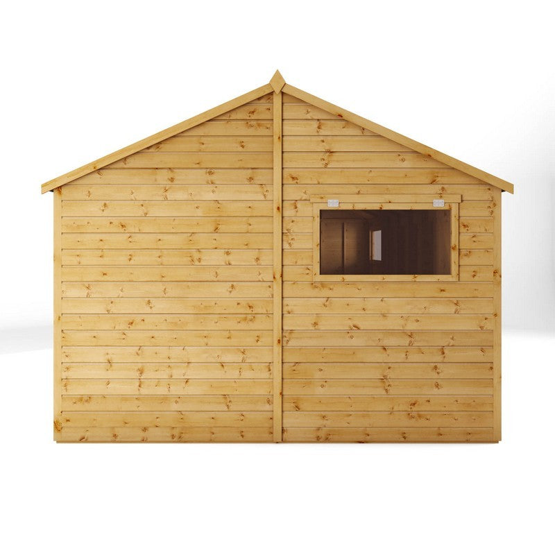 Mercia Mercia Premier 17' 11" x 10' Reverse Apex Workshop - Premium Dip Treated Shiplap