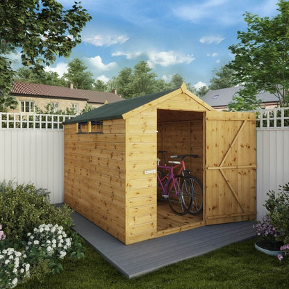 Mercia Mercia 5' 8" x 7' 8" Apex Shed - Premium Pressure Treated Shiplap