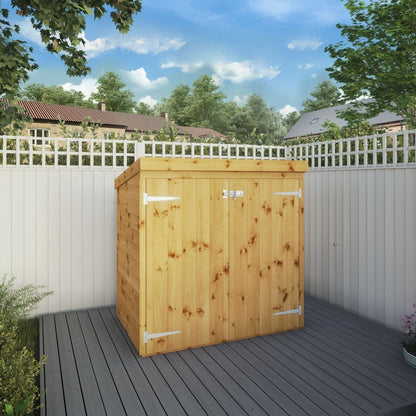 Mercia Mercia 5' 9" x 2' 5" Pent Garden Store - Premium Dip Treated Shiplap