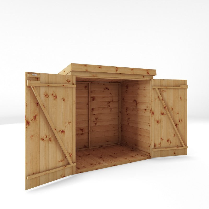 Mercia Mercia 5' 9" x 2' 5" Pent Garden Store - Premium Dip Treated Shiplap