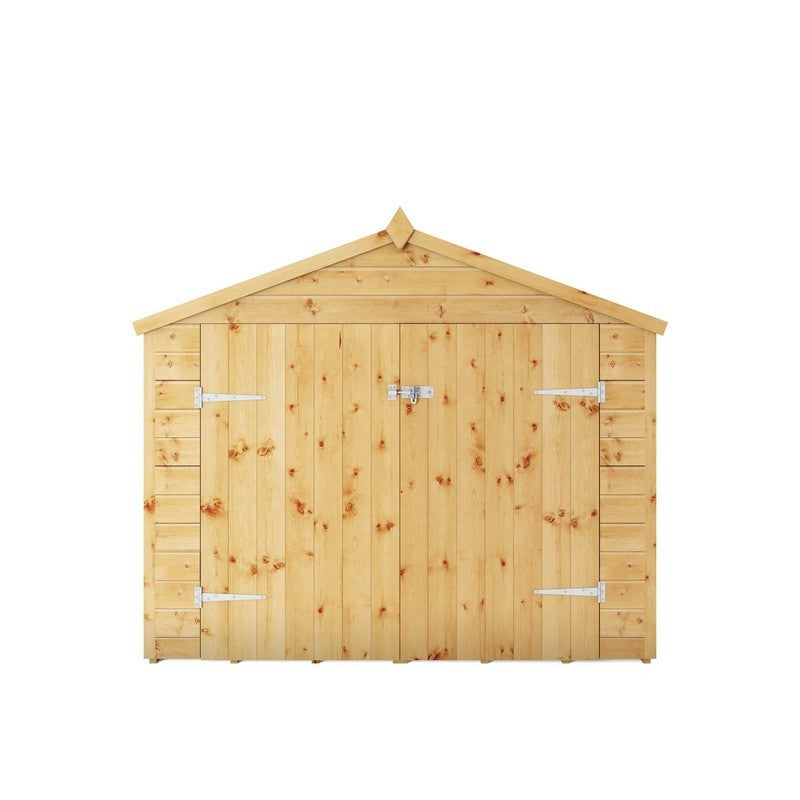 Mercia Mercia 6' 5" x 2' 7" Pent Bike Store - Premium Dip Treated Shiplap