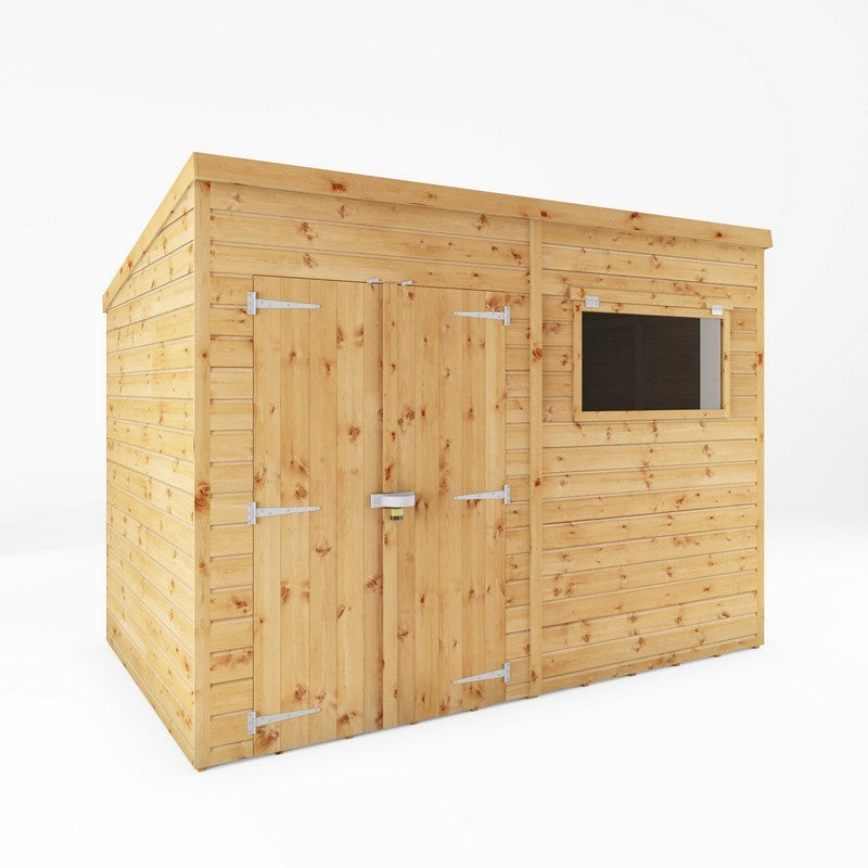 Mercia Mercia Premier 9' 6" x 5' 8" Pent Shed - Premium Dip Treated Shiplap