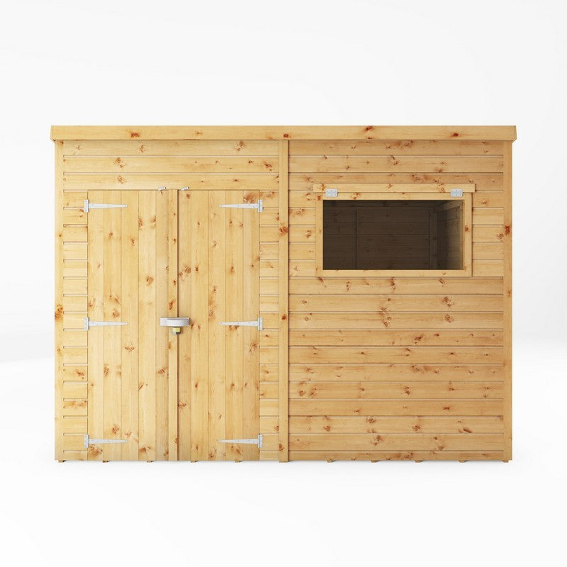 Mercia Mercia Premier 10' x 7' 6" Pent Shed - Premium Dip Treated Shiplap