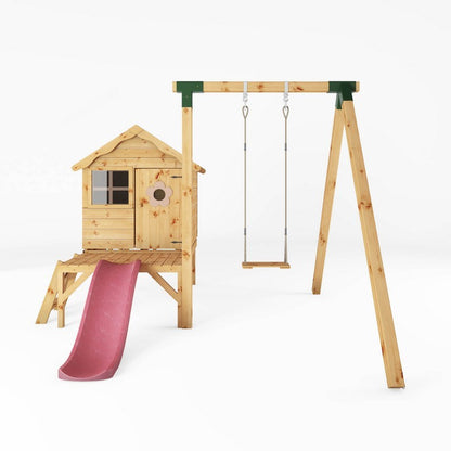 Essentials Mercia Snug 13' x 7' 3" Apex Children's Playhouse - Premium Dip Treated Shiplap