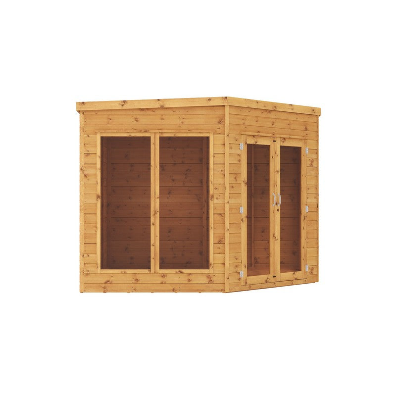 Mercia Mercia Corner 13' 3" x 7' 2" Pent Summerhouse - Premium Dip Treated Shiplap