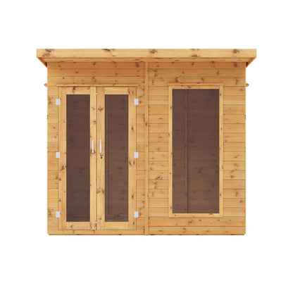 Mercia Mercia Maine 0' x 7' 7" Pent Summerhouse - Premium Dip Treated Shiplap