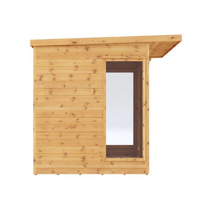 Mercia Mercia Maine 0' x 7' 7" Pent Summerhouse - Premium Dip Treated Shiplap