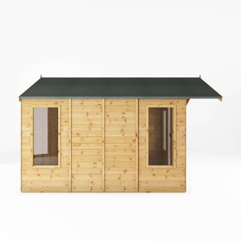 Mercia Mercia Sussex 8' 2" x 11' 10" Apex Summerhouse - Premium Dip Treated Shiplap