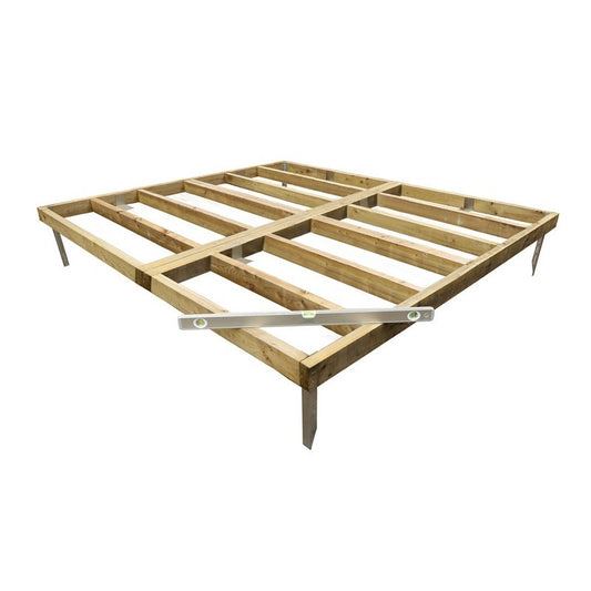 Essentials Mercia 7' 8" x 11' 5" Building Base - Premium Pressure Treated