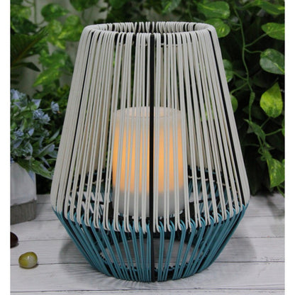 Callow Rattan Lantern Garden Solar Light by Callow