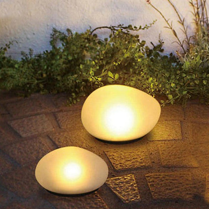 Large Stone Garden Solar Light by Callow