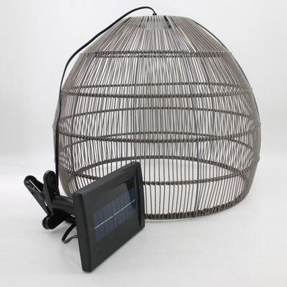 Callow Rattan Pendant Garden Solar Light by Callow