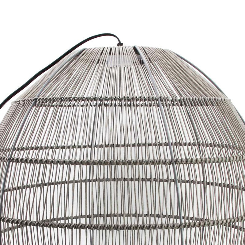 Callow Rattan Pendant Garden Solar Light by Callow