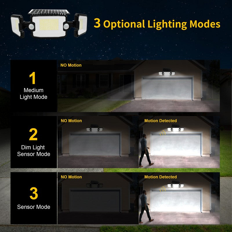 Security PIR Sensor Garden Solar Light by Callow