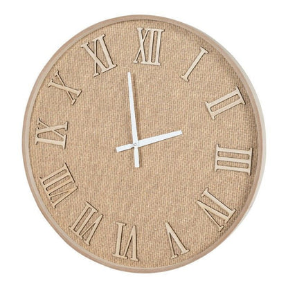 Scarthingwell Clock Hessian Wall Mounted - 50cm