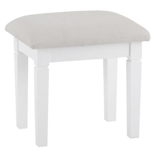 Anglian Furniture Swafield Dressing Stool White & Pine