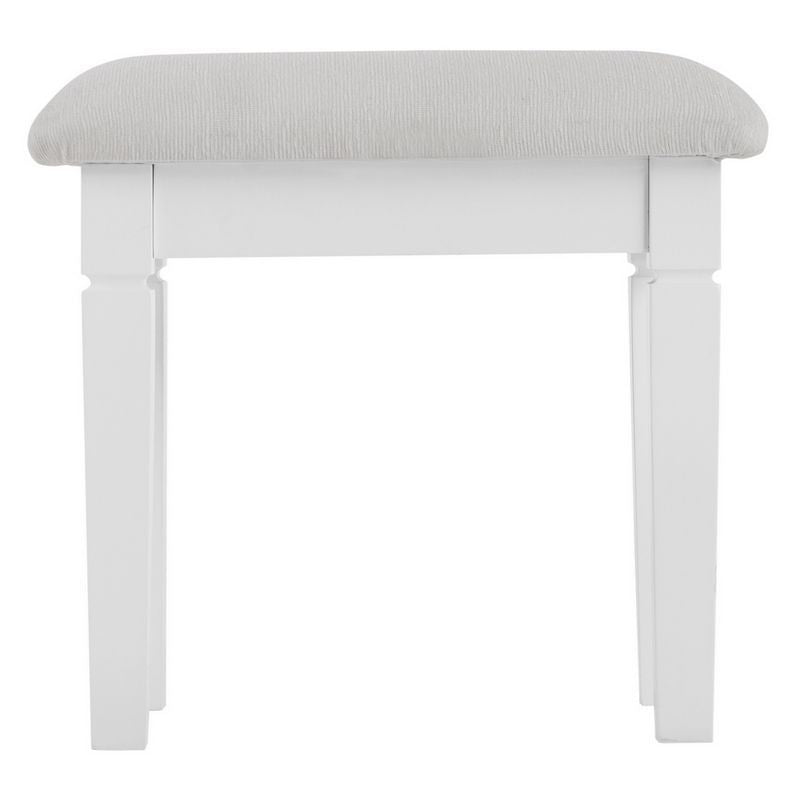 Anglian Furniture Swafield Dressing Stool White & Pine