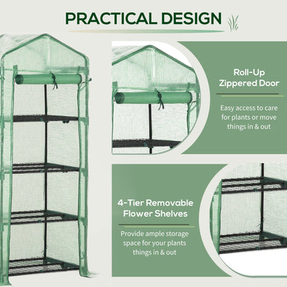 4 Tier Mini Greenhouse