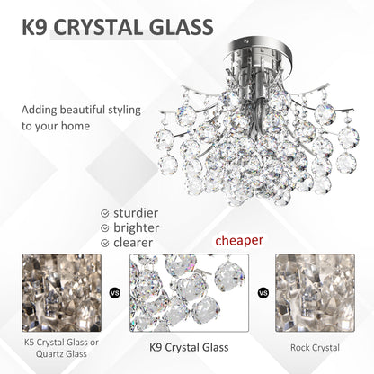 Modern K9 Crystal Ceiling Lighting Chandelier