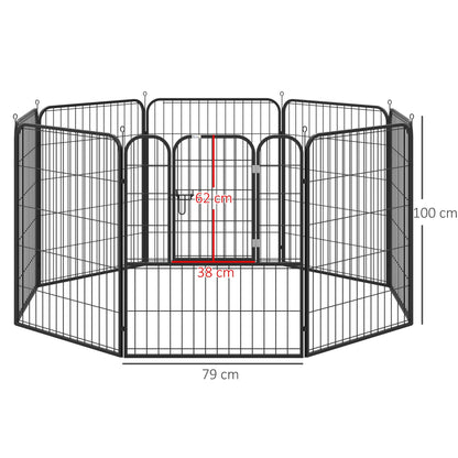 PawHut Heavy Duty Puppy Play Pen