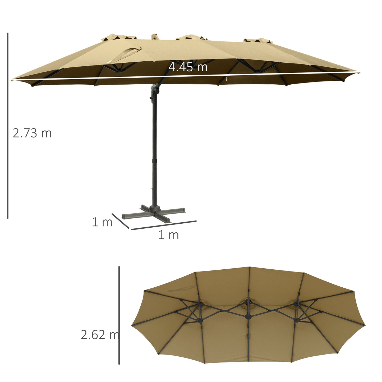 4.5 m Patio Parasol