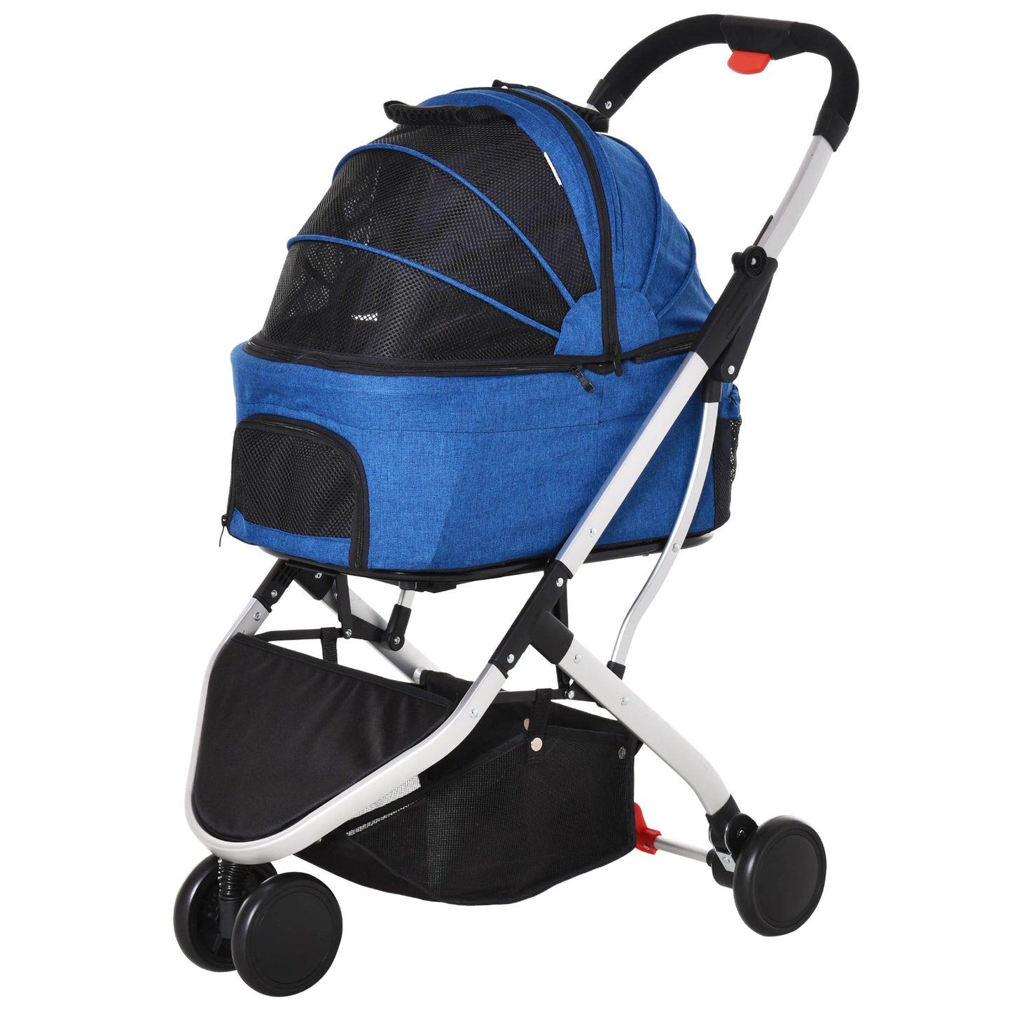 PawHut 2 In 1 Foldable Dog Stroller