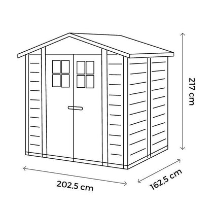 Shire Shire Tuscany 6' 7" x 5' 3" Apex Garden Store - Classic