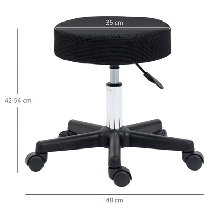 Hydraulic Swivel Salon Spa Stool Height Adjustable Facial Massage Tattoo with 3 Changeable Seat Covers