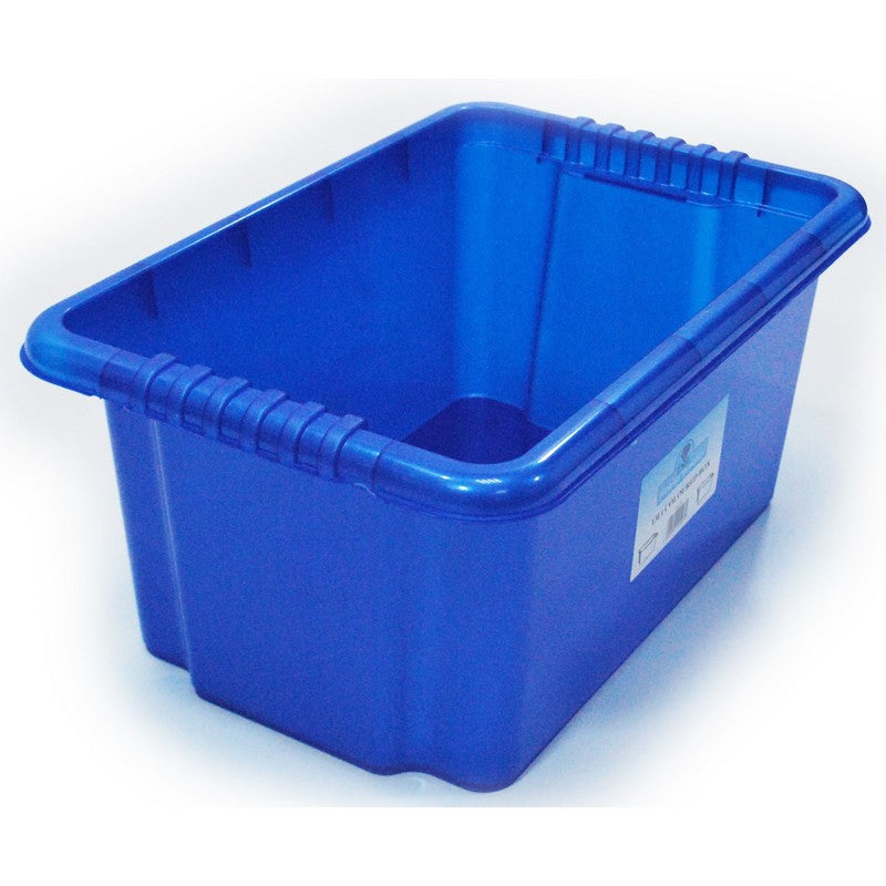 TML Plastic Storage Box 13 Litres - Blue by TML