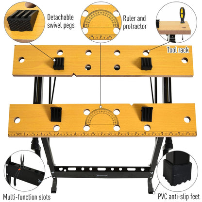 DURHAND 4-in-1 Work Bench