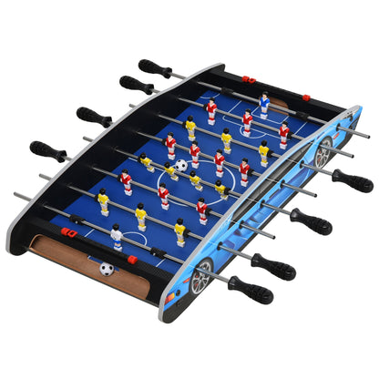 2ft Indoor Medium-density fibreboard Football Table-Top Blue