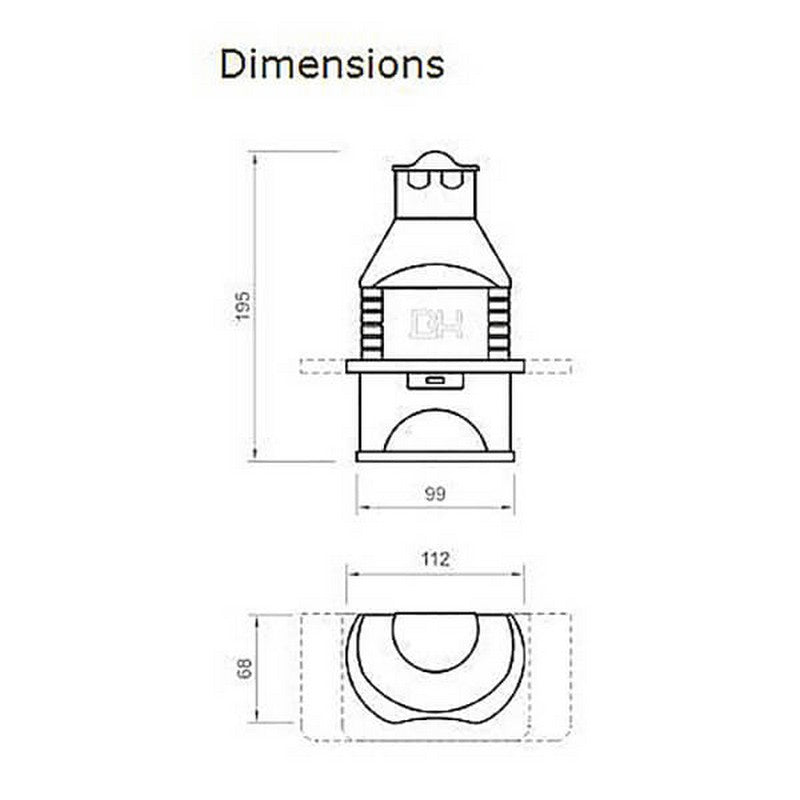 Movelar Tampere Masonry Garden Outdoor Oven by Movelar