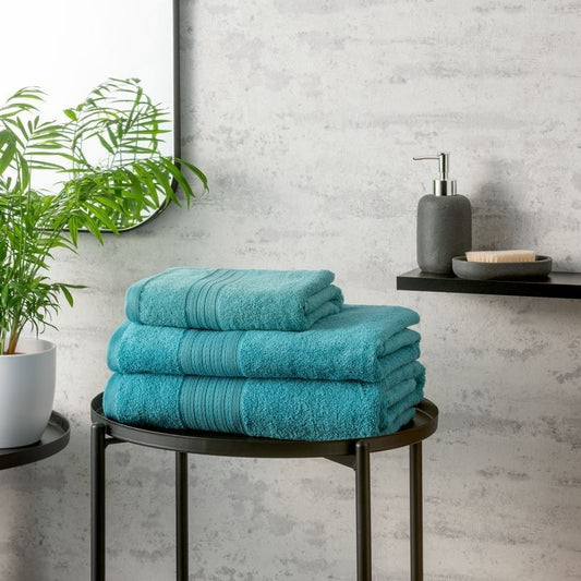 Hamilton Mcbride Hamilton McBride 90cm x 135cm Teal Bath Sheet