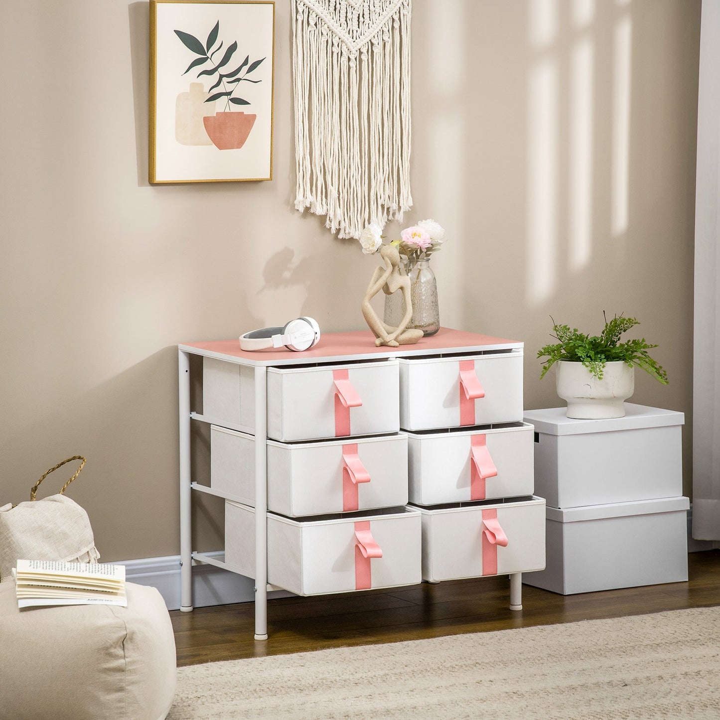 Homcom Chest Of Drawers