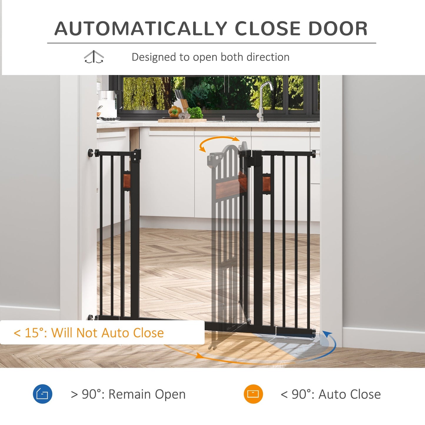 PawHut Pet Gate Safety Gate