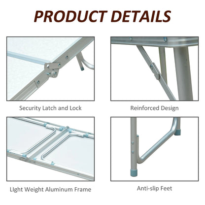 Portable Aluminum Foldable Table