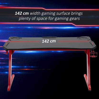 142 x 66 cm Gaming Desk