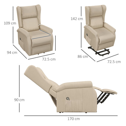 Power Lift Chair for the Elderly with Remote Control