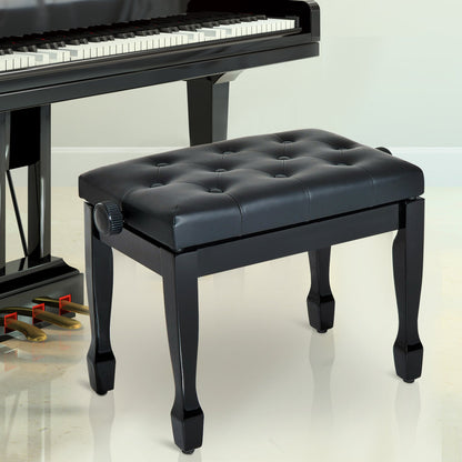 PU Leather Upholstered Piano Stool