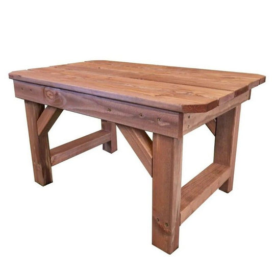 Croft Swedish Redwood Garden Coffee Table by Croft