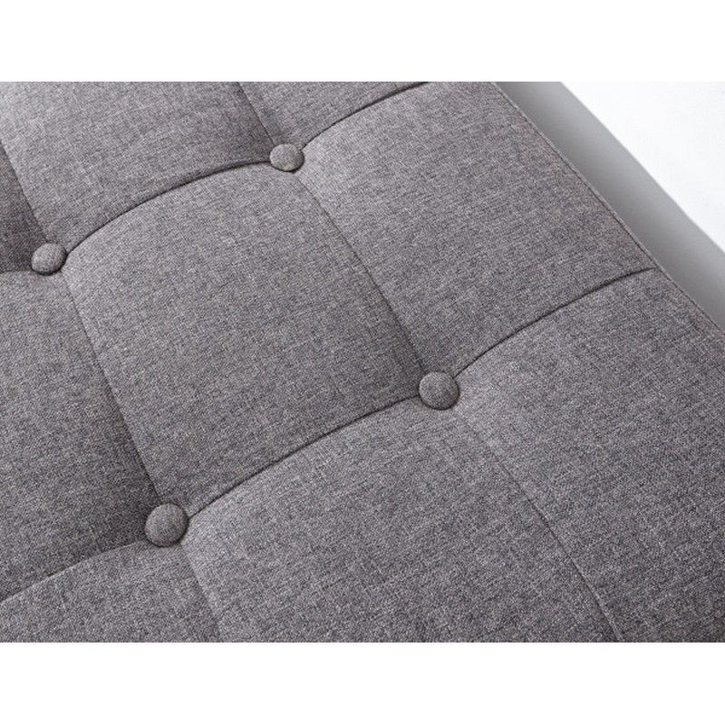 GFW Verona Window Seat Fabric Dark Grey