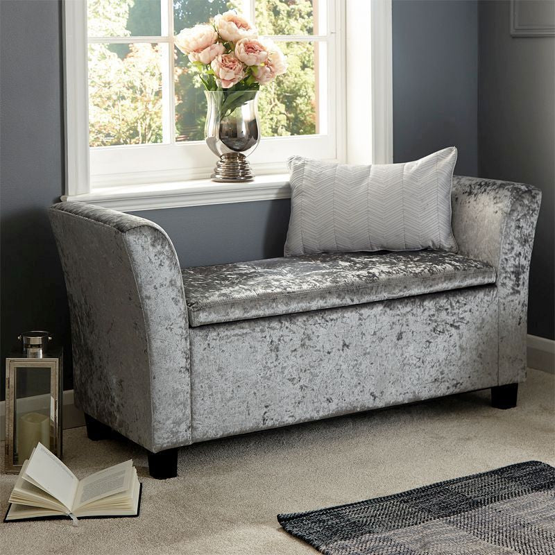 GFW Verona Window Seat Fabric Grey