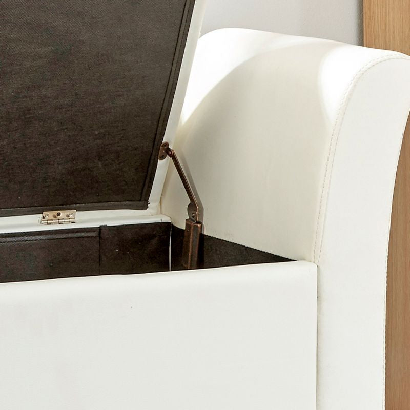 GFW Verona Window Seat Faux Leather White