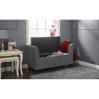 Verona Window Seat Dark Grey