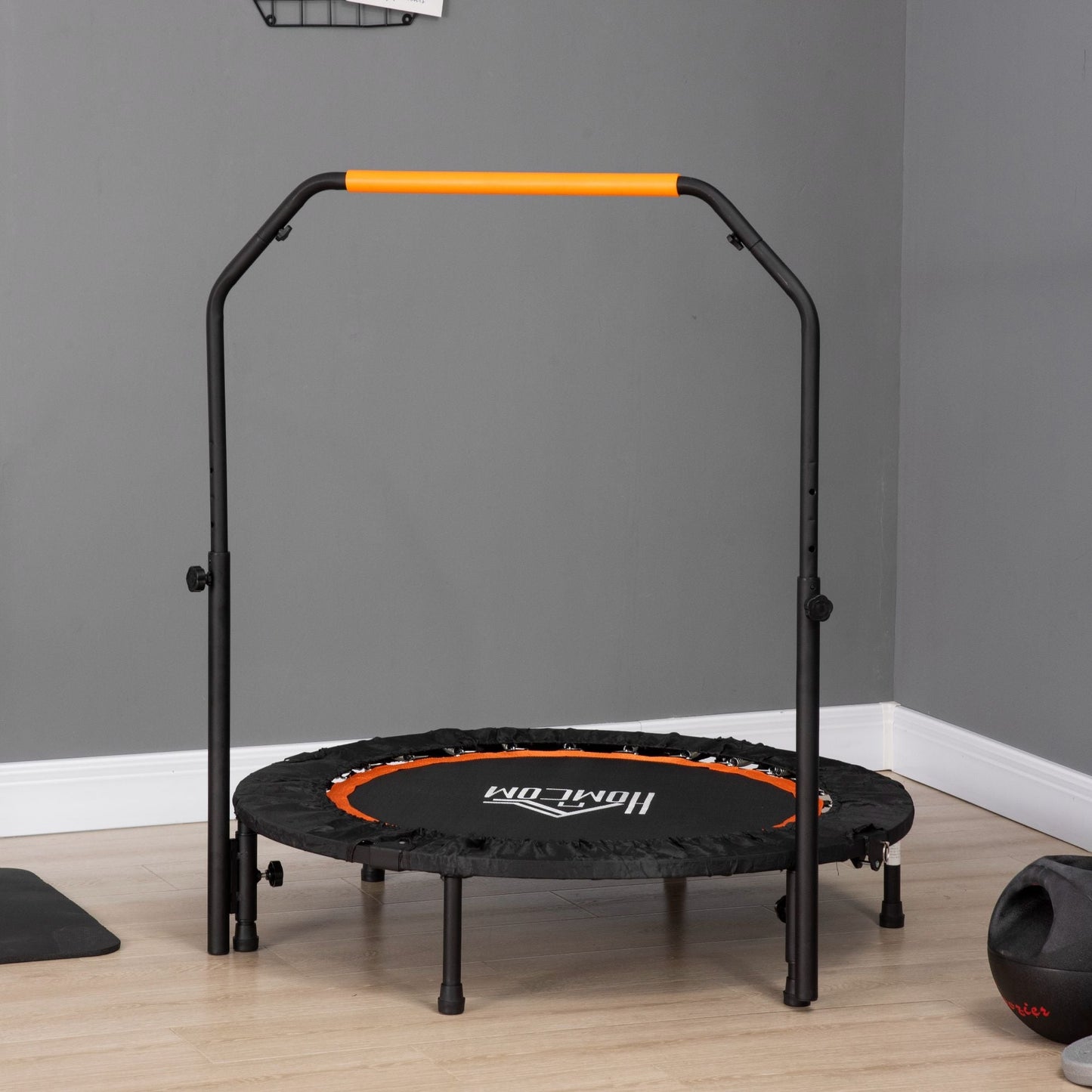 Homcom 40'' Foldable Mini Trampoline