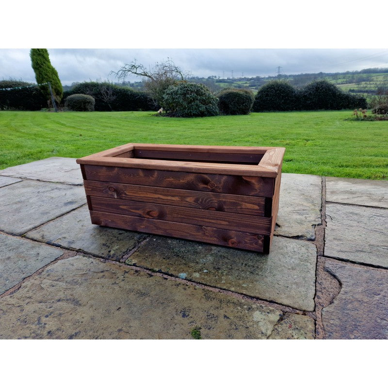 Croft Swedish Redwood Garden Trough Planter by Croft