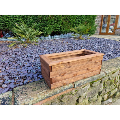 Croft Swedish Redwood Garden Trough Planter by Croft